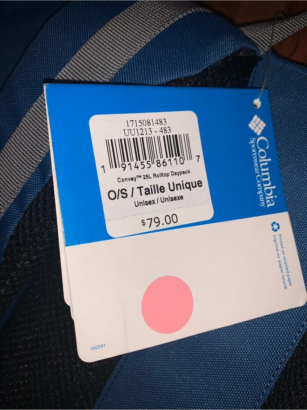 Columbia roll top